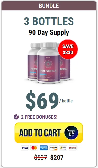 Presgera three bottles order